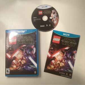 LEGO Star Wars Wii U Game and Manual